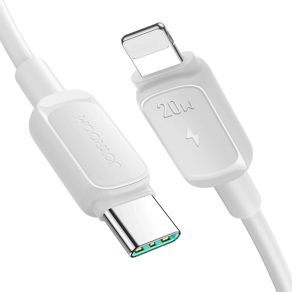 Joyroom Multi-Color Series A14 USB-C / Lightning 20W kabel 1,2 m - hvid