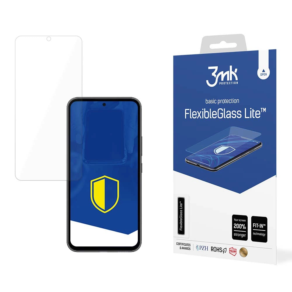 Hærdet glas til Samsung Galaxy A54 5G hybrid flexi 6H serie 3mk FlexibleGlass Lite