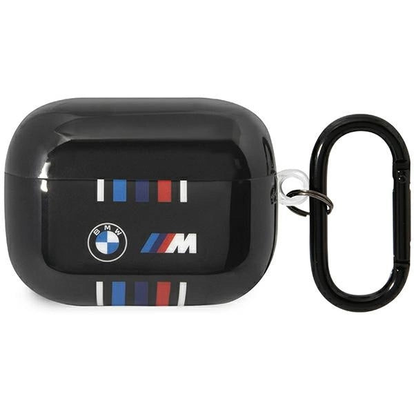 BMW BMAP22SWTK AirPods Pro cover sort/sort Flere farvede linjer