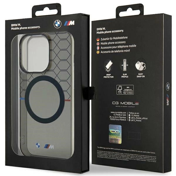 Case BMW BMHMP14XHGPK iPhone 14 Pro Max 6.7" grå/grå hardcase