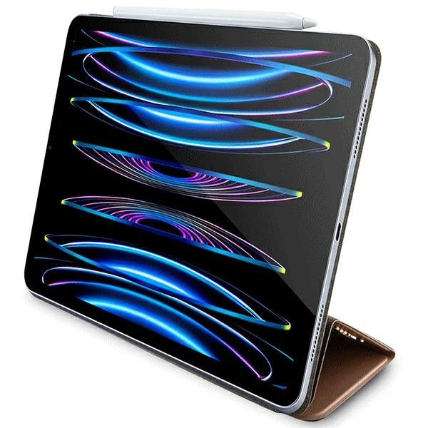 Guess 4G Stripe Allover case til iPad Pro 12.9" - lyserød
