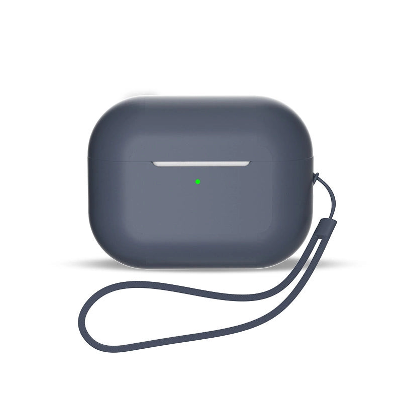 Silikonhylster til AirPods 3 + håndledsbåndslenjer - blå