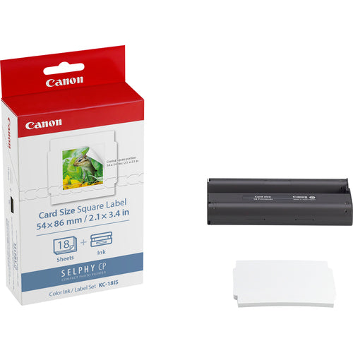 Canon 7429B001 print etiket Hvid