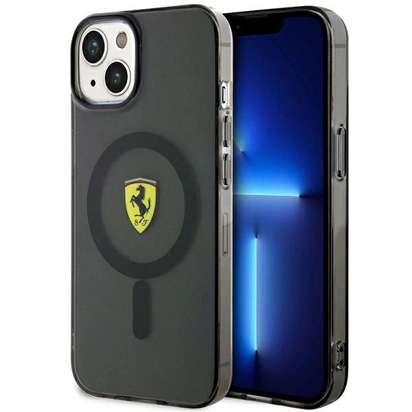Ferrari FEHMP14MURKK iPhone 14 Plus 6,7" sort/sort hardcase Translucent Magsafe