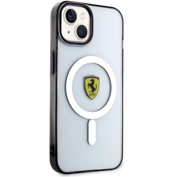 Ferrari FEHMP14MURKT iPhone 14 Plus 6,7" klar/gennemsigtig hardcase Outline Magsafe