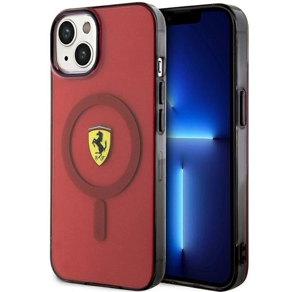 Ferrari FEHMP14SURKR iPhone 14 6,1" rød/rød hardcase Translucent Magsafe