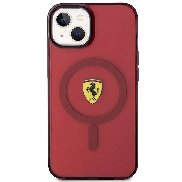 Ferrari FEHMP14SURKR iPhone 14 6,1" rød/rød hardcase Translucent Magsafe