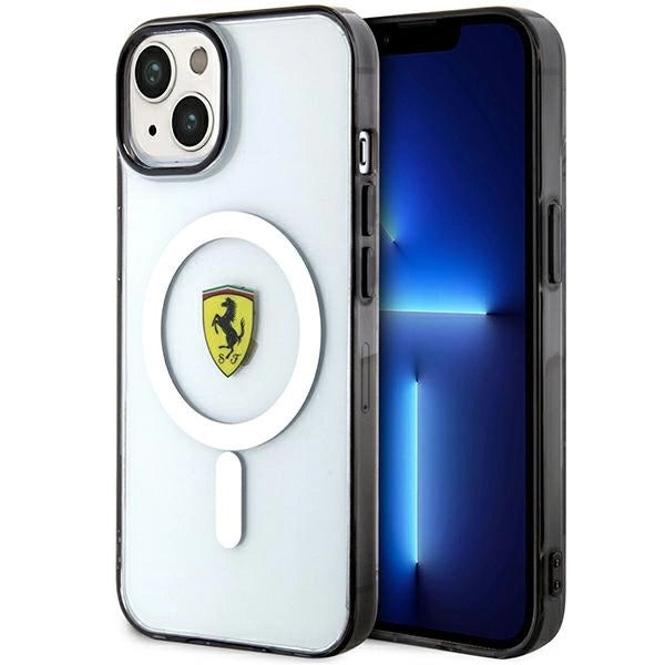 Ferrari FEHMP14SURKT iPhone 14 6,1" klar/gennemsigtig hardcase Outline Magsafe