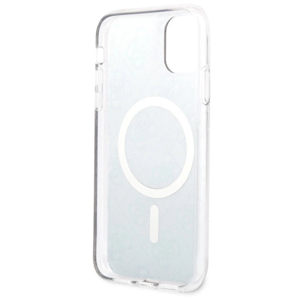Guess GUHMN61H4STK iPhone 11 6.1" sort/sort hardcase 4G MagSafe