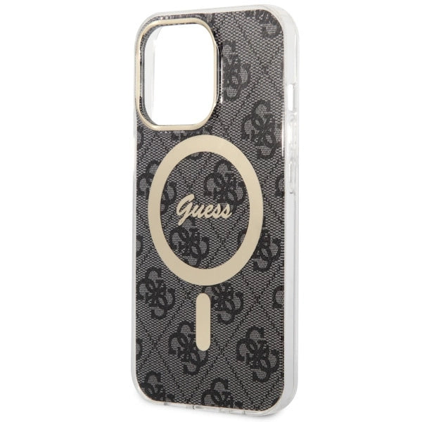 Guess GUHMP13LH4STK iPhone 13 Pro / 13 6,1" sort/sort hardcase 4G MagSafe