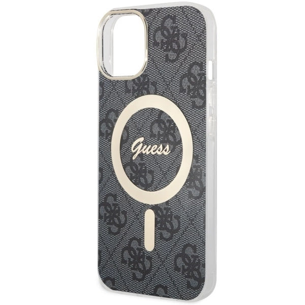 Guess 4G MagSafe-fodral til iPhone 14 - sort