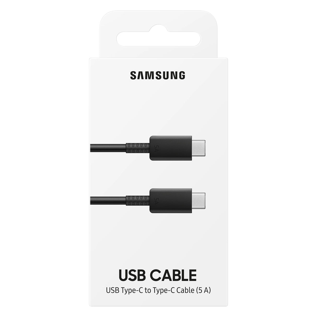 Samsung USB C-kabel 480Mbps 5A 1m (EP-DN975BBEGWW) - sort
