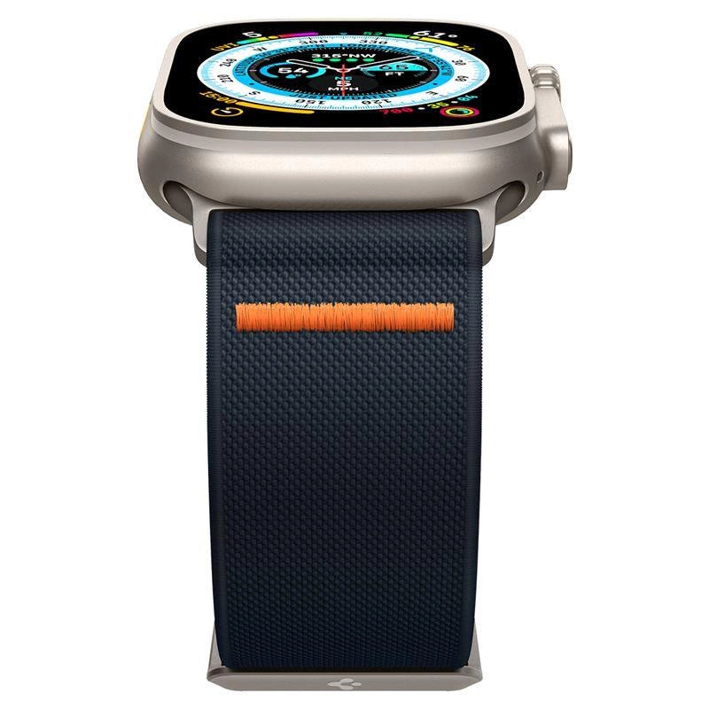 Spigen Fit Lite Ultra Strap for Apple Watch 4/5/6/7/8/9/SE/Ultra (42/44/45/49 mm) - Navy Blue