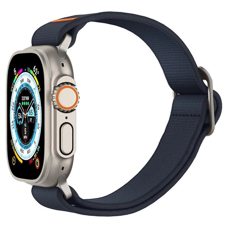 Spigen Fit Lite Ultra Strap for Apple Watch 4/5/6/7/8/9/SE/Ultra (42/44/45/49 mm) - Navy Blue