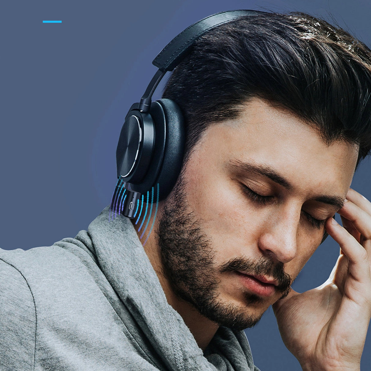 Baseus BSBA-02 (Overseas Edition) Bluetooth AUX-sender - sort