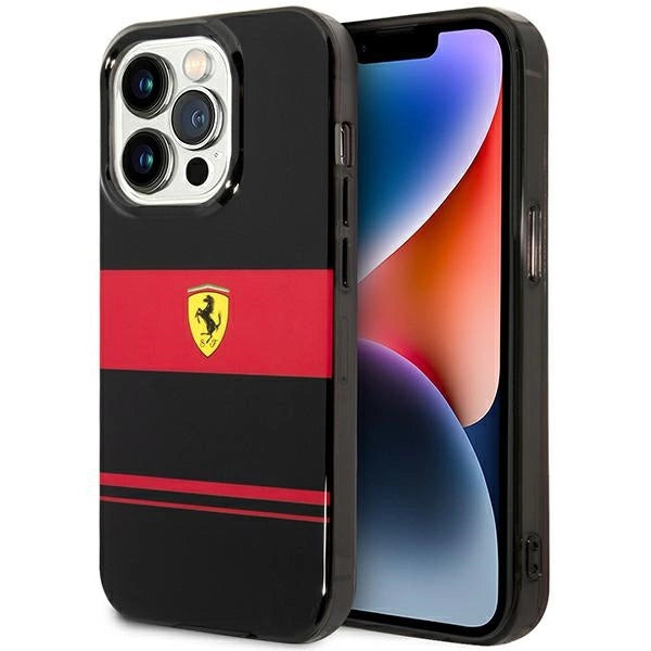 Ferrari FEHMP14XUCOK iPhone 14 Pro Max 6.7" sort/sort IMD Combi Magsafe