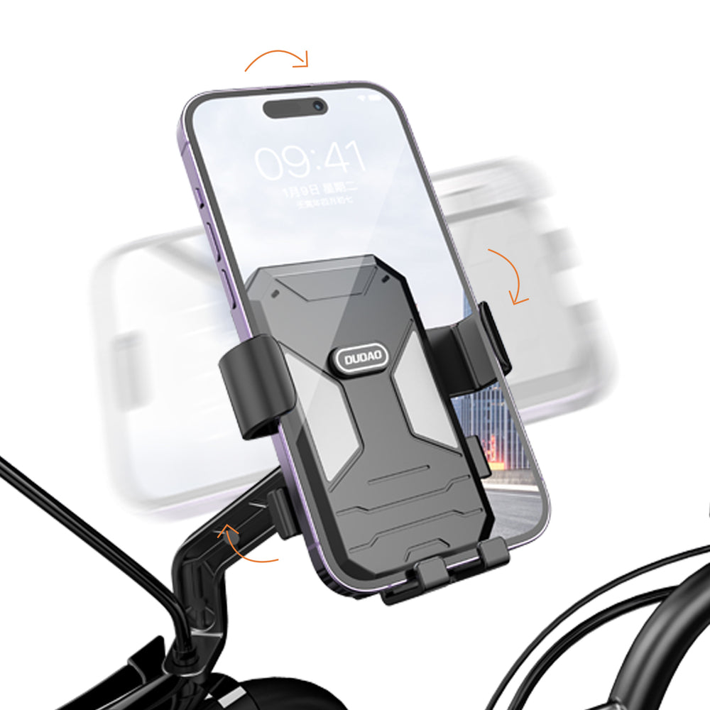 Dudao F7C+ telefonholder til cykel/motorcykel - sort