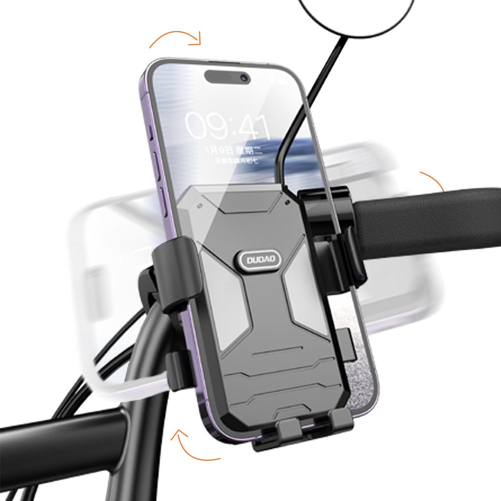Telefonholder til cykel / motorcykel Dudao F7C - sort