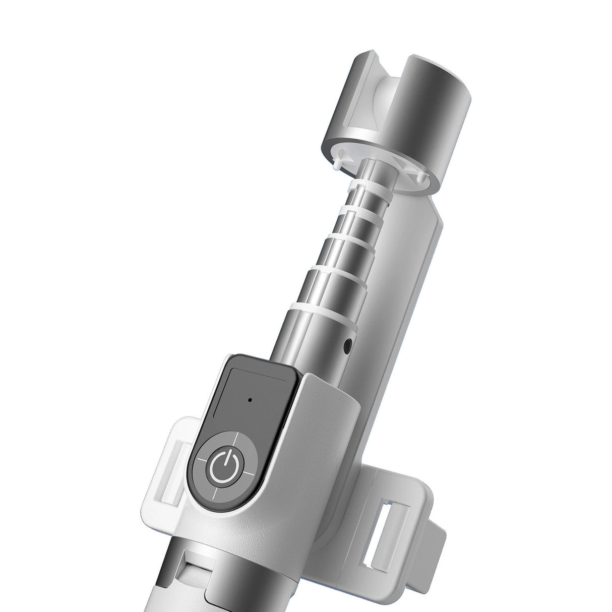 Selfie-stick / teleskopstang med stativ Dudao F18W - hvid