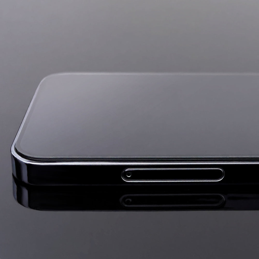 2 stykker. Helt skærm hærdet glas med ramme Case Friendly Wozinsky Full Glue iPhone 15 Pro Max - sort