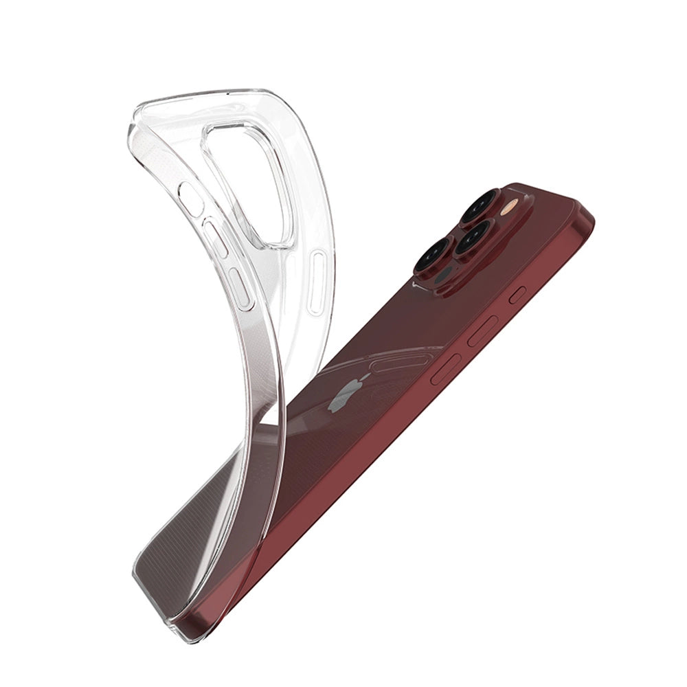 iPhone 15 Pro Max-hylster fra Ultra Clear-serien i gennemsigtig farve