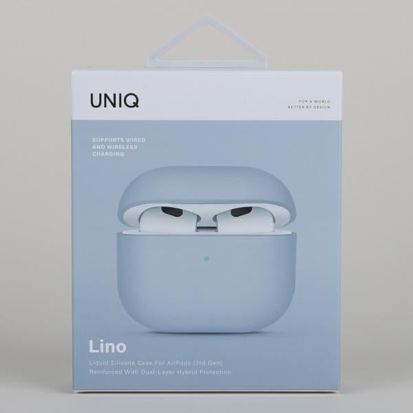 Uniq Lino-hylster til AirPods 3 - blå