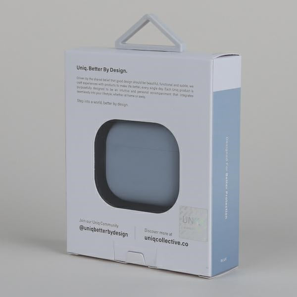 Uniq Lino-hylster til AirPods 3 - blå