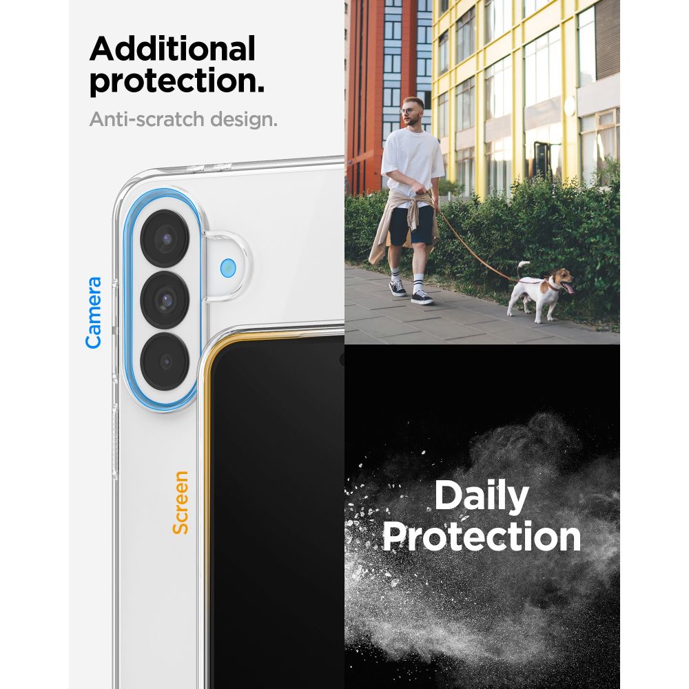 Spigen Liquid Crystal Galaxy A37 5 G Crystal Clear
