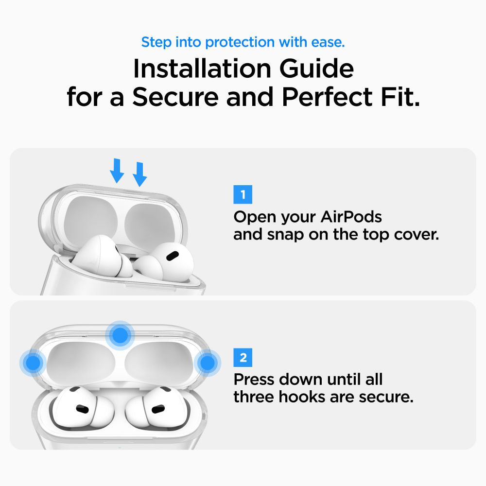 Spigen Liquid Crystal Apple Airpods Pro 3 Crystal Clear