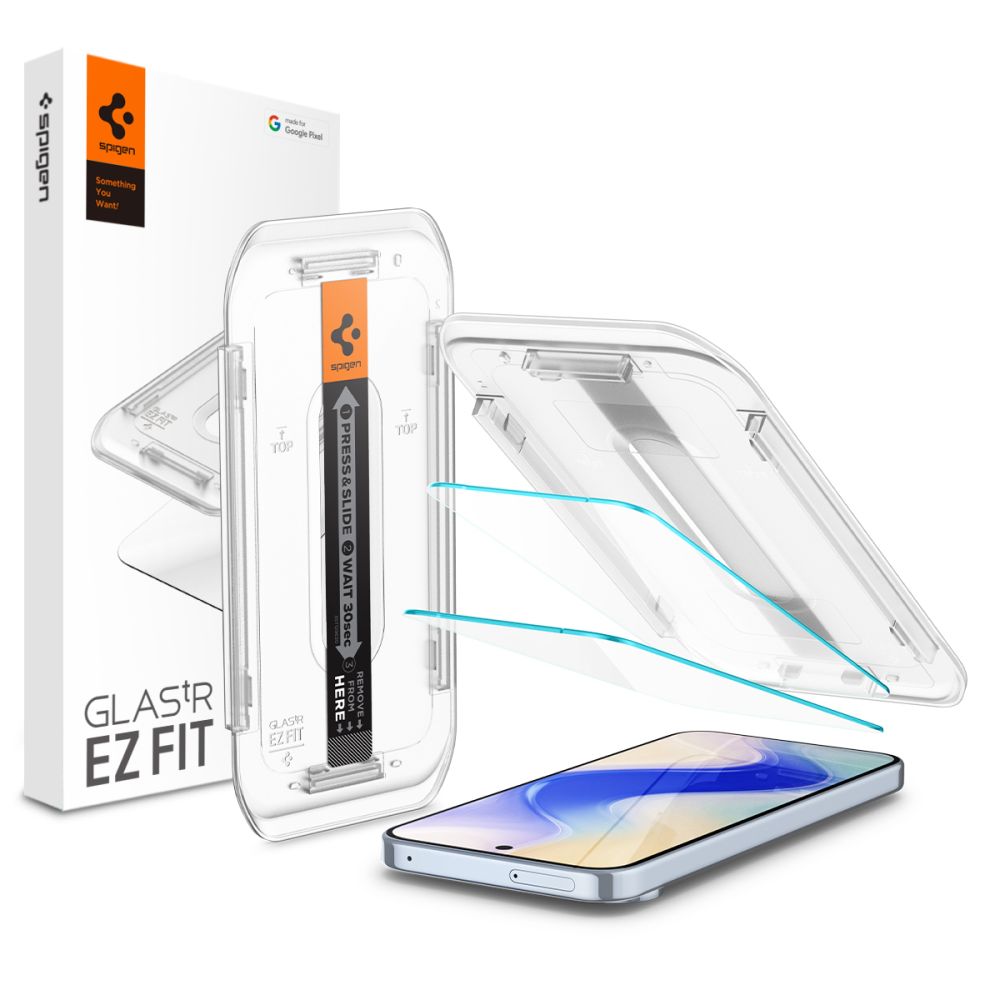 Hærdet Glas Spigen Glas.Tr ”Ez Fit” 2 Pack Google Pixel 9 Pro Xl / 10 Pro Xl Clear