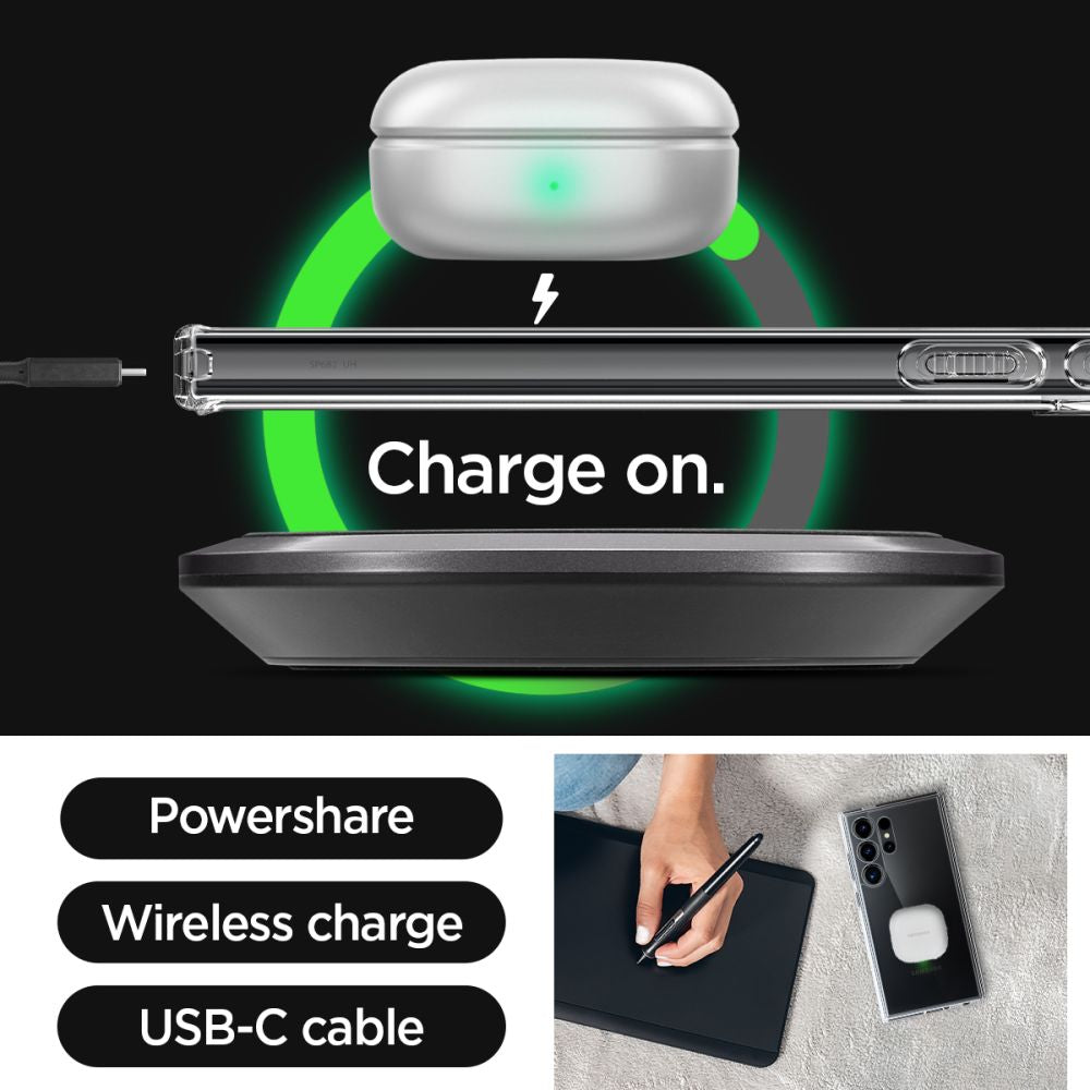 Spigen Ultra Hybrid Galaxy S24 Ultra Krystalklar