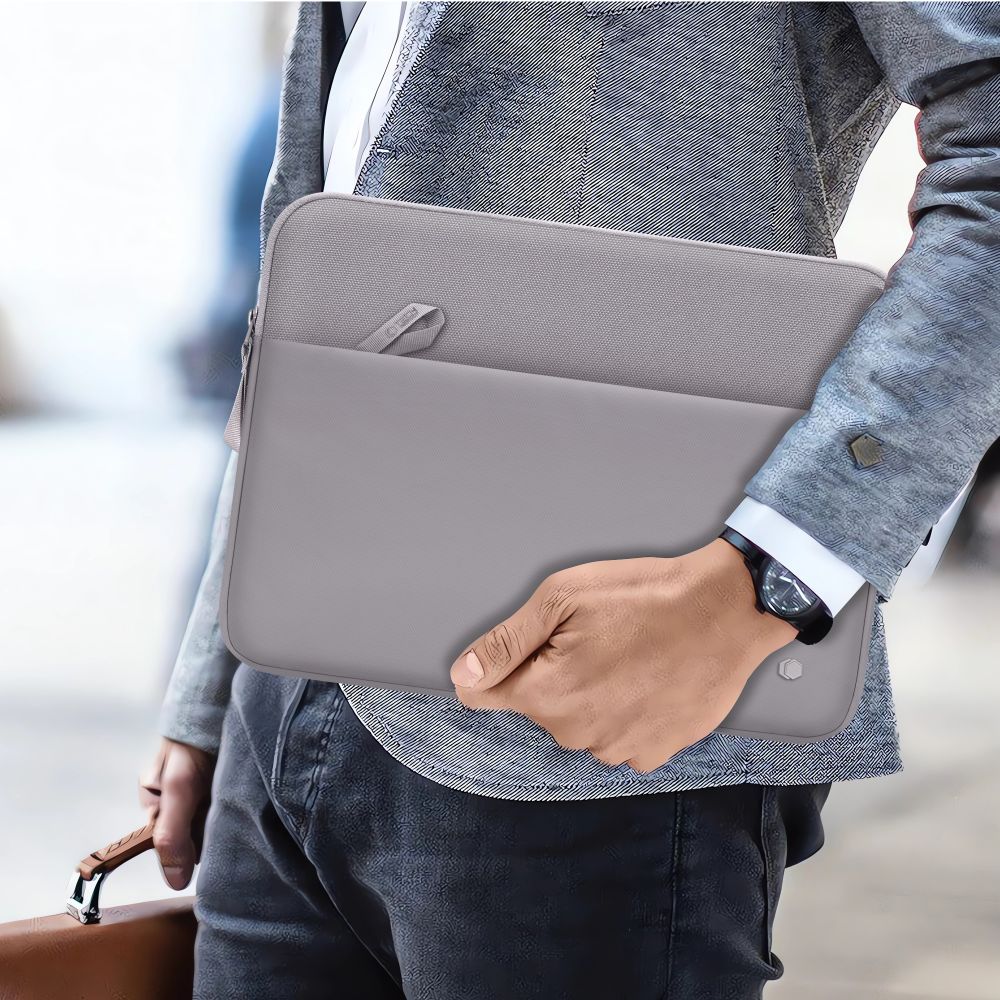 Tech Protect Sleeve Til Bærbar 13 14" Grå