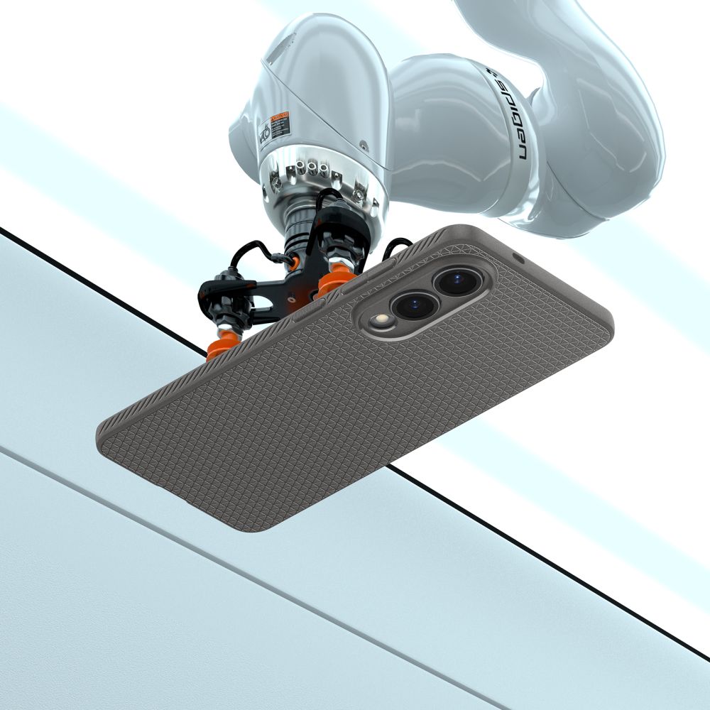 Spigen Liquid Air Galaxy S25 Edge Marmorgrå