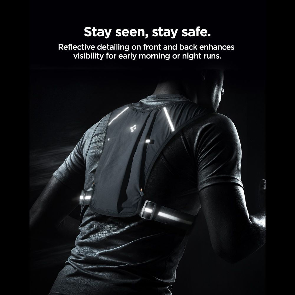Spigen A720 Dynamic Shield Løbevest (L Xl) Sort
