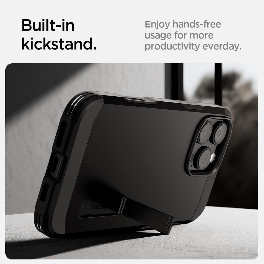 Spigen Tough Armor 'T' Mag Magsafe Iphone 16 Pro Max Sort