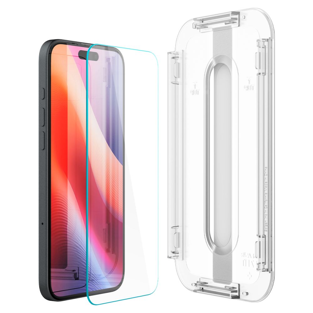 Hærdet Glas Spigen Glas.Tr ”Ez Fit” Iphone 15 / 16 Clear