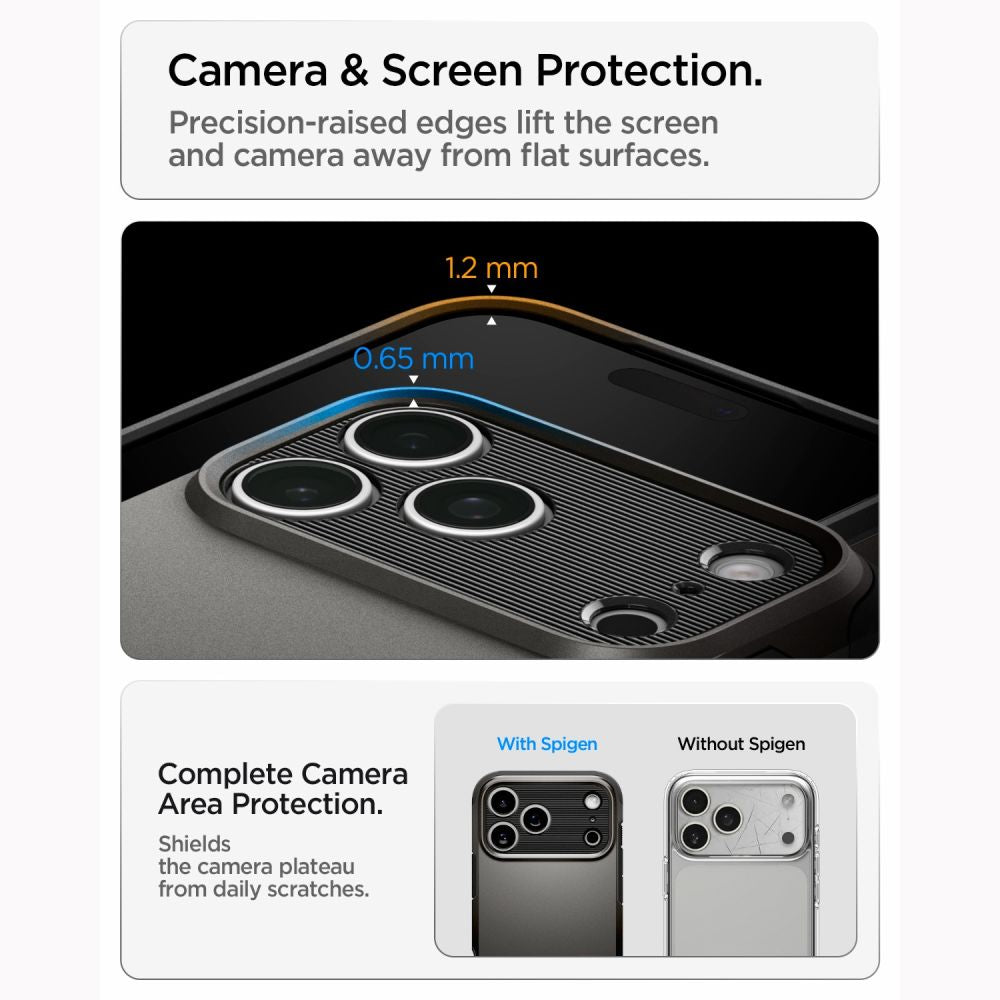 Spigen Tough Armor T Magsafe Iphone 17 Pro / 18 Pro Gunmetal