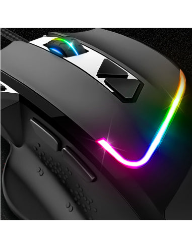 Spirit of Gamer PRO-M3 RGB mus Spil Højre hånd USB Type-A Optisk 7200 dpi