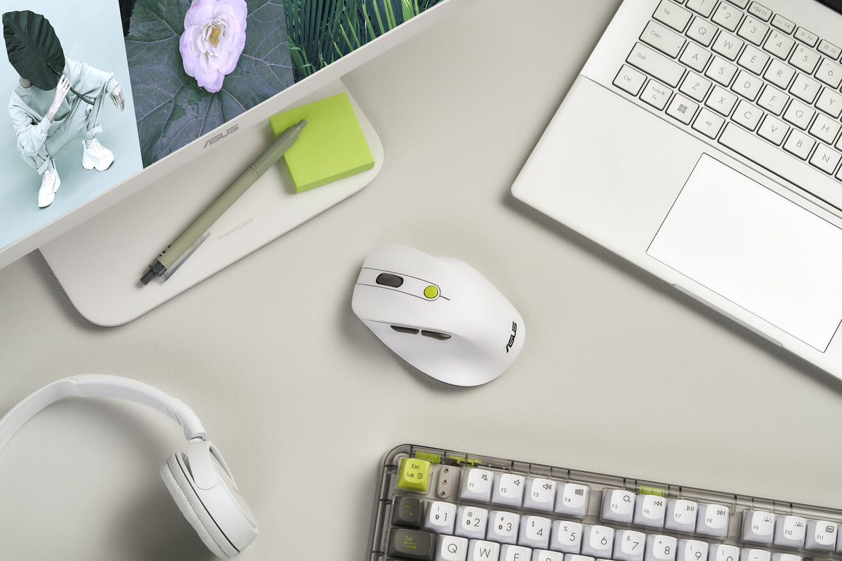 ASUS MD105 MOUSE/VT-GN mus Universel Højre hånd RF trådløs + Bluetooth 2400 dpi