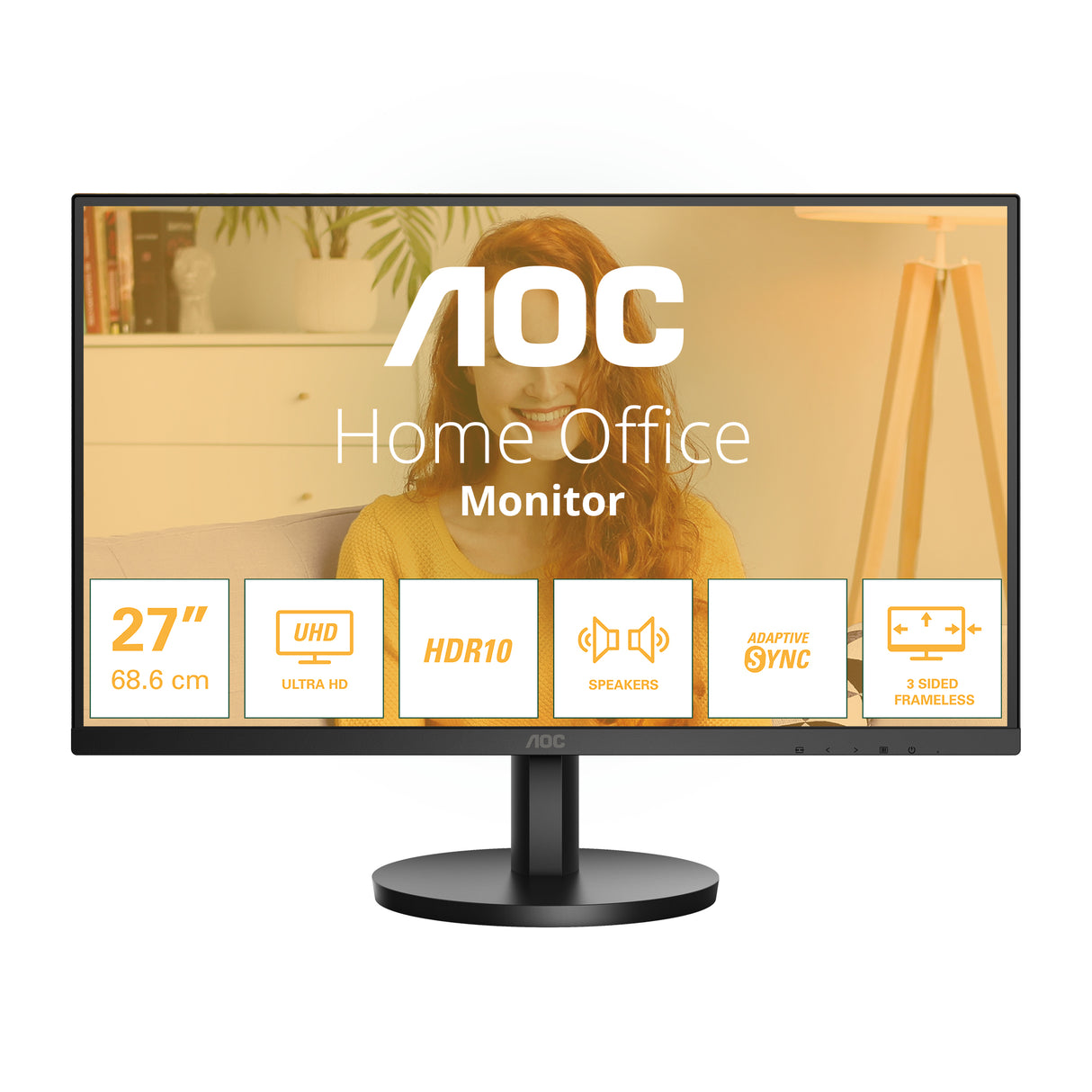 AOC U27B3A 27 3840 x 2160 (4K) HDMI DisplayPort 60Hz