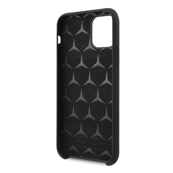 Mercedes MEHCN58SILBK iPhone 11 Pro hardcase sort/sort Silicone Line