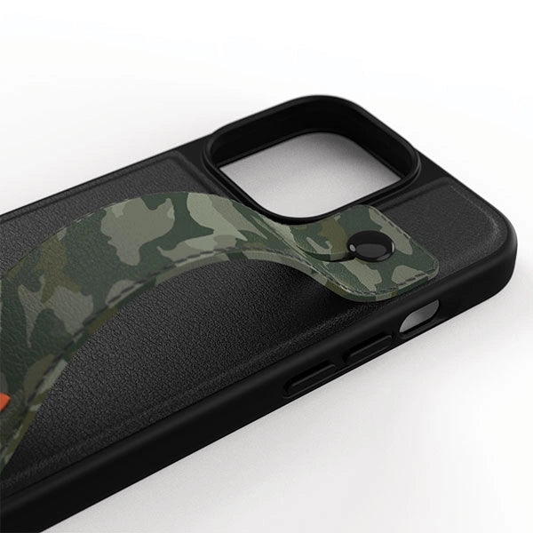 Adidas OR Hand Strap Case iPhone 13 Pro /13 6.1" black-green/black-green 47111