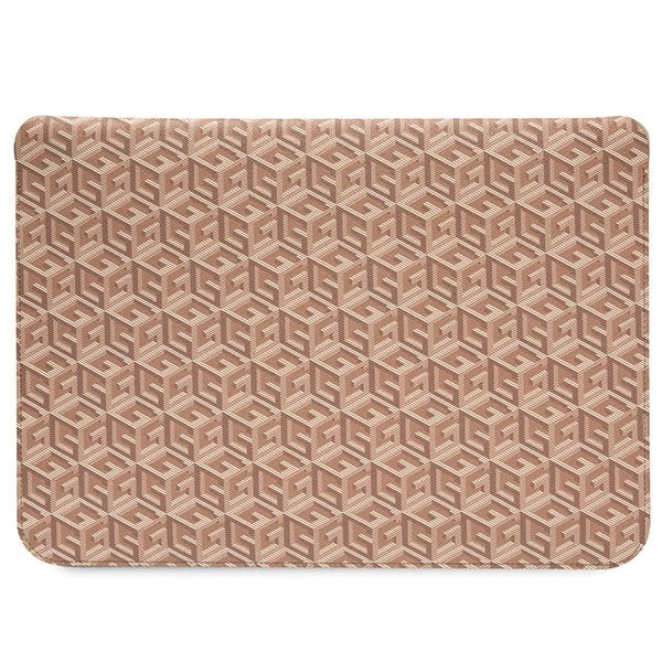 Guess GCube Stripes case til en 14" laptop - brun
