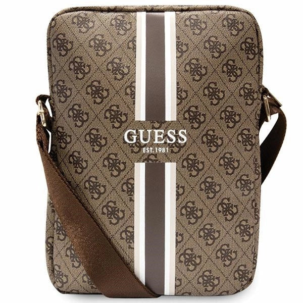 Guess Bag GUTB10P4RPSW 10" brun/brun 4G Stripes Tablet Bag