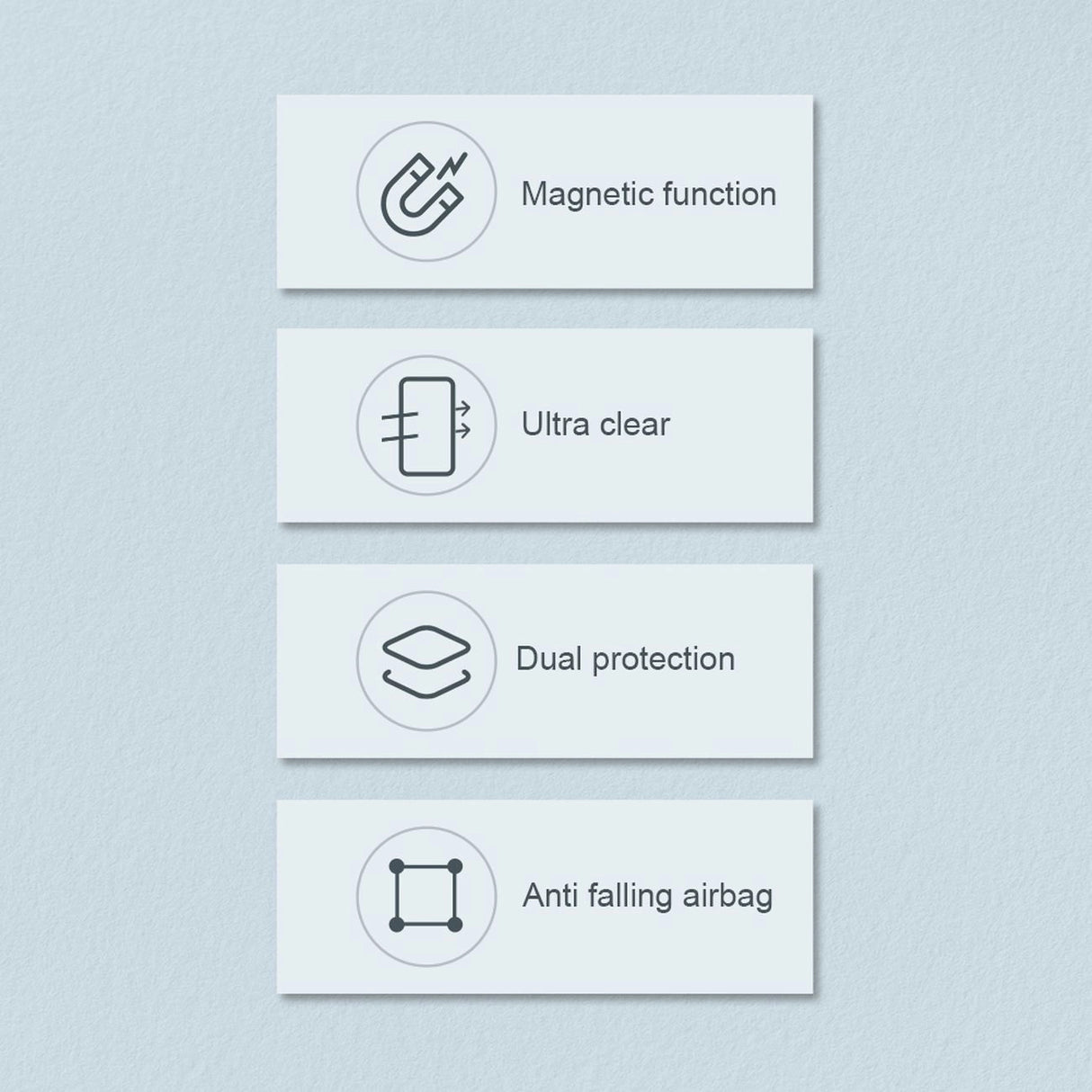 Nillkin Nature Pro pansret kuffert med MagSafe til iPhone 15 Pro Max - blå