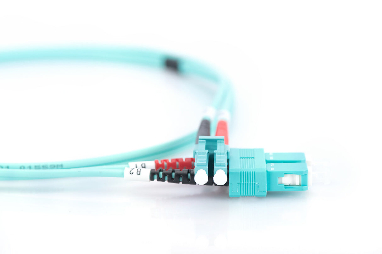 Digitus DK-2532-03/3 InfiniBand og fiberoptisk kabel 3 m LC SC I-VH Turkisfarve