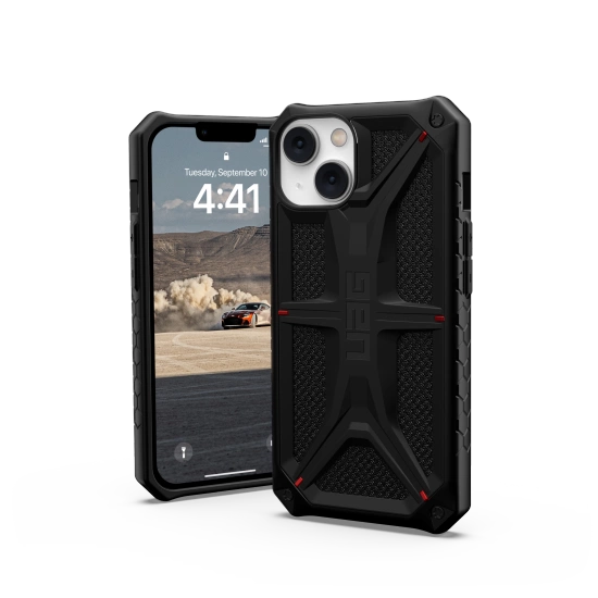 UAG Monarch-hylster til iPhone 14 Plus - sort kevlar