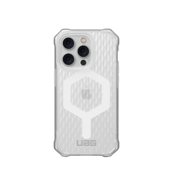 UAG Essential Armor MagSafe-hylster til iPhone 14 Pro - gennemsigtigt