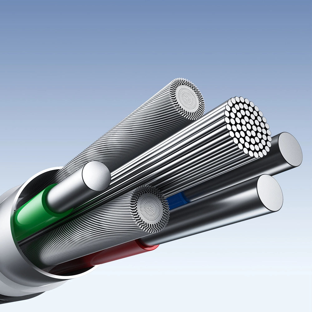 Joyroom Light-Speed Series S-A25 USB-A / USB-C kabel 100W 1,2m - sort