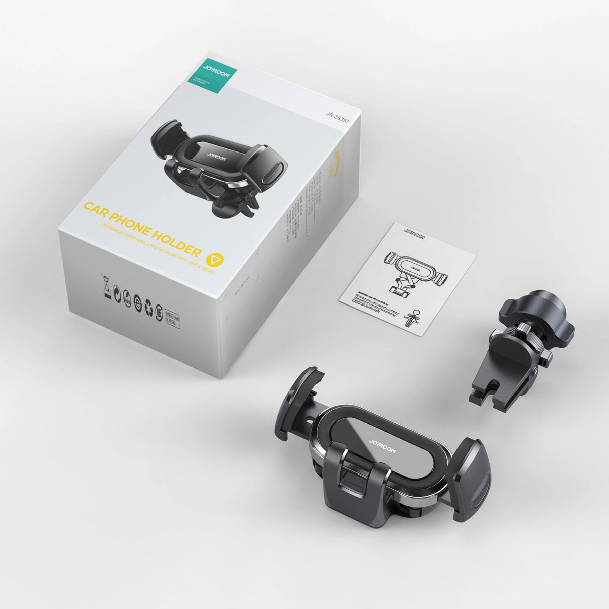 Joyroom JR-ZS351 telefonholder til luftventil - sølv